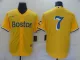 Boston Red Sox #7 Dom DiMaggio Gold 2021 City Connect Jersey