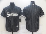 MLB Chicago White Sox Blank Black 2021 City Connect Jersey