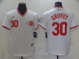 MLB Cincinnati Reds #30 Griffey White Game Nike Jersey