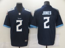 Men's Tennessee Titans #2 Jones Navy Vapor Untouchable Limited Jersey