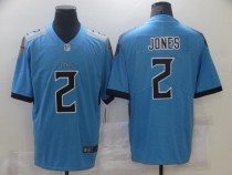 Men's Tennessee Titans #2 Jones Light Blue Vapor Untouchable Limited Jersey