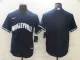 MLB Chicago Cubs Blank 2021 Navy City Connect Game Jersey