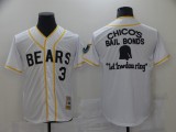 Bad News Bears Button Down #3 Kelly Leak White Movie Baseball Jersey