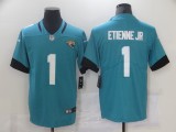 Men's Jacksonville Jaguars #1 Etienne Jr Teal Green Vapor Untouchable Limited Jersey