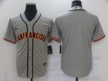 MLB San Francisco Giants Blank Grey Game Jersey