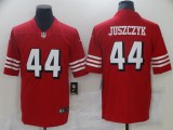 Men's San Francisco 49ers #44 Kyle Juszczyk Red Color Rush Limited Jersey