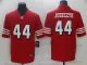 Men's San Francisco 49ers #44 Kyle Juszczyk Red Color Rush Limited Jersey