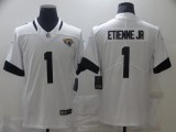 Copy Men's Jacksonville Jaguars #1 Etienne Jr  Black Vapor Untouchable Limited Jersey