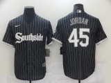 MLB Chicago White Sox #45 Michael Jordan Black 2021 City Connect Jersey