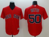 MLB Boston Red Sox #50 Betts Red Game Nike Jersey