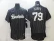 MLB Chicago White Sox #79 Jose Abreu Black 2021 City Connect Flex Base Elite Jersey