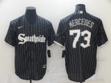 MLB Chicago White Sox #73 Mercedes Black 2021 City Connect Jersey