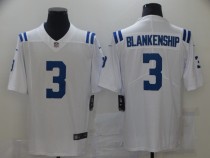 Men's Indianapolis Colts #3 Blankenship White Vapor Untouchable Limited Jersey