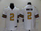 Men's New Orleans Saints #2 Winston White Color Rush Limited Jersey