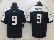 NFL Dallas Cowboys #9 Simith Blue Vapor Limited Thanksgiving Jersey