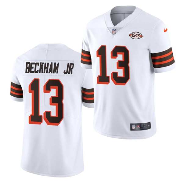 Men's Cleveland Browns #13 Odell Beckham Jr. 1946 Vapor Limited Jersey