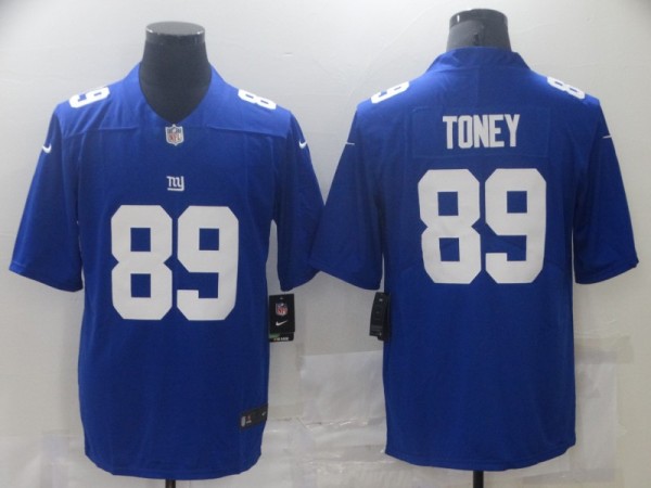 Men's New York Giants #89 Tony Blue Vapor Untouchable Limited Jersey