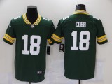 Men's Green Bay Packers #18 Cobb Green 2021 NFL Draft  Vapor Untouchable Limited Jersey