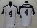 Men's NFL Dallas Cowboys #4 Prescott White Vapor Limited Thanksgiving Jersey