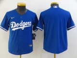 Youth MLB Los Angeles Dodgers Blank Blue Game Nike Jersey