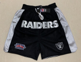 Las Vegas Raiders Just Don Shorts