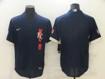 MLB Kansas City Royals Blank 2021 Navy All-Star Flex Base Elite Jersey