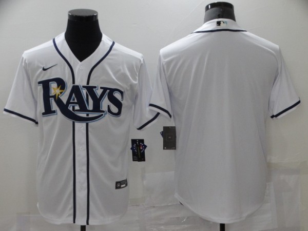 MLB Tampa Bays Rays Blank White Game Nike Jersey