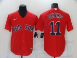 MLB Boston Red Sox #11 Devers Red Game Nike Jersey