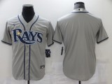 MLB Tampa Bays Rays Blank Grey Game Nike Jersey