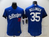 MLB Los Angeles Dodgers #35 Cody Bellinger 2021 Royal City Connect Flex Base Elite Jersey