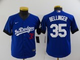 Youth MLB Los Angeles Dodgers #35 Cody Bellinger 2021 Royal City Connect Jersey