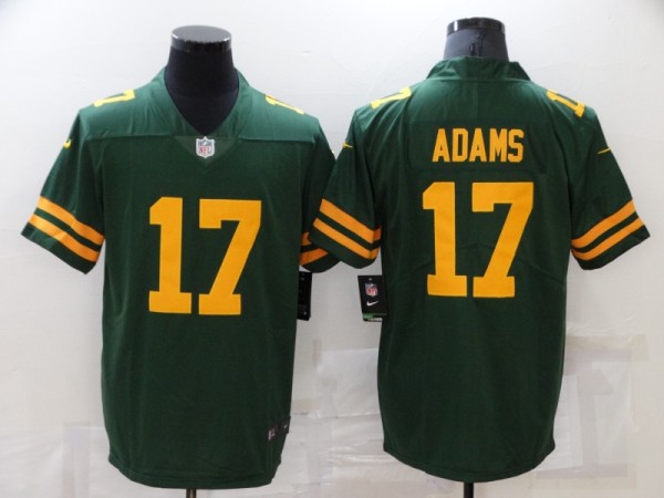 Men's Green Bay Packers #17 Davante Adams 2021 Green Vapor Untouchable Limited Jersey