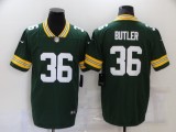 Men's Green Bay Packers #36 Butler Green Vapor Untouchable Limited Jersey