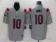 Men's New England Patriots #10 Mac Jones Grey Inverted Legend Limited Jersey