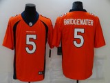 Men's Denver Broncos #5 Bridgewater Orange Vapor Untouchable Limited Jersey