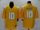 Men's Los Angeles Chargers ##10 Justin Herbert Gold Inverted Legend Limited Jersey