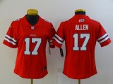 Women NFL Buffalo Bills #17 Allen Vapor Limited Red Jersey