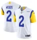 Men's Los Angeles Rams #2 Robert Woods 2021 White Vapor Untouchable Limited Jersey