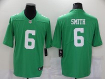 Men's Philadelphia Eagles #6 DeVonta Smith Green Vapor Untouchable Limited Jersey