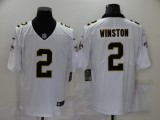 Men's New Orleans Saints #2 Winston White Vapor Untouchable Limited Jersey