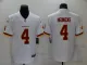 Men's Washington Football Team #4 Heinicke White Vapor Untouchable Limited Jersey
