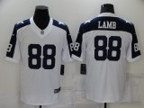 Men's Dallas Cowboys #88 Lamb White Vapor Limited Thanksgiving Jersey