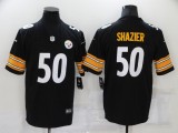 NFL Pittsburgh Steelers #50 Shazier Black Vapor Untouchable Limited Jersey