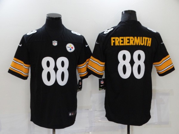 Men's Pittsburgh Steelers #88 Freiermuth Black Vapor Untouchable Limited Jersey