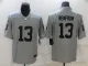Nike Oakland Raiders #13 Hunter Renfrow Grey Inverted Legend Limited Jersey