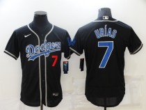 MLB Los Angeles Dodgers #7 Julio Urias Blue Flexbase Elite Jersey