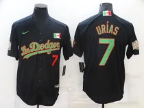 MLB Los Angeles Dodgers #7 Julio Urias Black Game Jersey