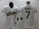 MLB Los Angeles Dodgers #7 Julio Urias White Game Jersey