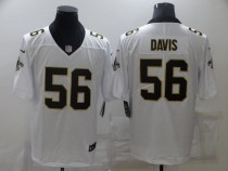 Nike New Orleans Saints #56 Davis White Vapor Untouchable Limited Jersey