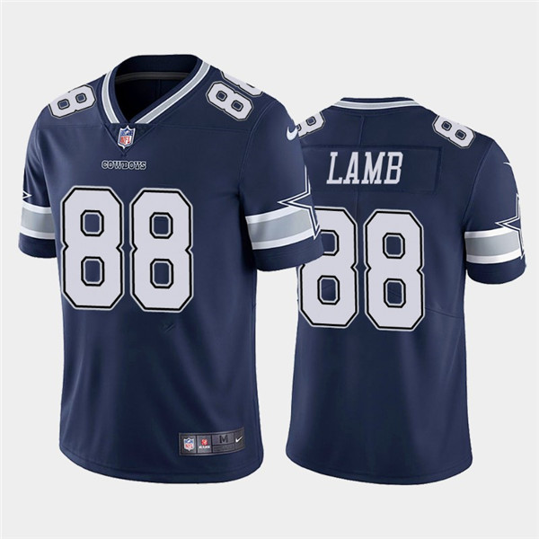 Youth Dallas Cowboys #88 CeeDee Lamb 2020 Navy Vapor Untouchable Limited Jersey